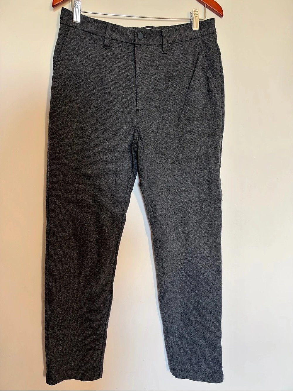 Hudson North Straight-Leg Pants in Gray Size SLike New